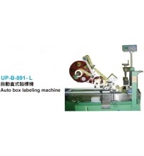 Auto box labeling machine