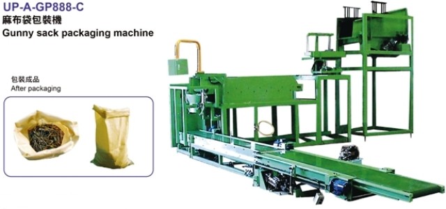 Gunny sack packaging machine