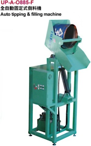 Auto tipping & filling machine