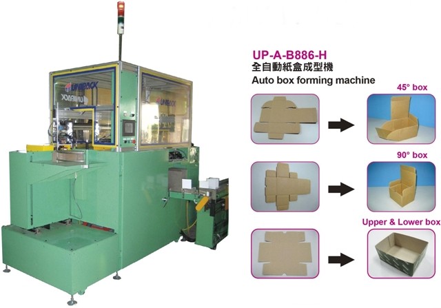 Auto box forming machine