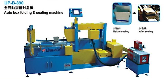 全自動摺蓋封盒機