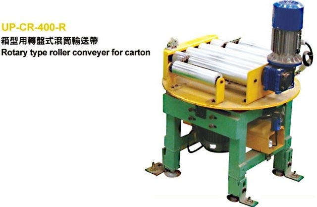 箱型用轉盤式滾筒輸送帶  